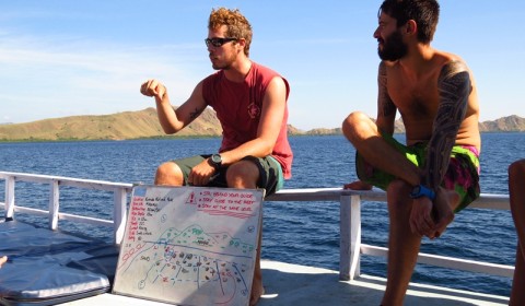 michele doing a briefing